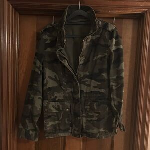 Chic Camouflage Jacket